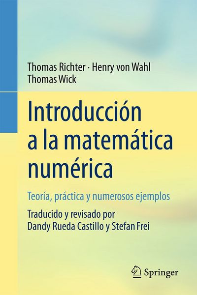 Produktbild: Introducci&oacute;n a la matem&aacute;tica num&eacute;rica