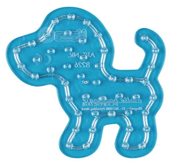 Maxi-Perlen Stiftplatte -kleiner Hund