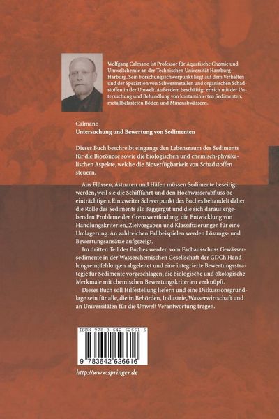Produktbild: Untersuchung und Bewertung von Sedimenten