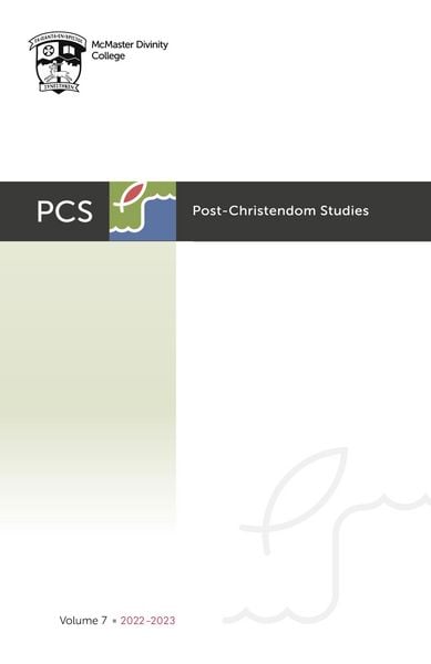 Produktbild: Post-Christendom Studies