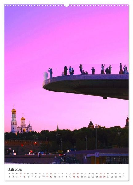 Produktbild: Moskau - Zwischen Oka und Wolga. (hochwertiger Premium Wandkalender 2026 DIN A2 hoch), Kunstdruck in Hochglanz