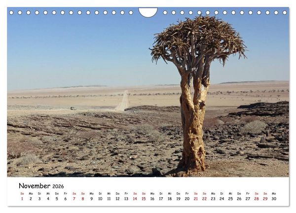 Produktbild: Natur und Landschaft. S&uuml;dliches Afrika 2026 (Wandkalender 2026 DIN A4 quer), CALVENDO Monatskalender