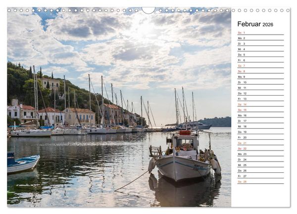 Produktbild: Griechische Inseln im Ionischen Meer (Wandkalender 2026 DIN A3 quer), CALVENDO Monatskalender