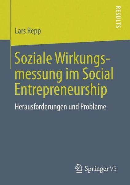 Produktbild: Soziale Wirkungsmessung im Social Entrepreneurship