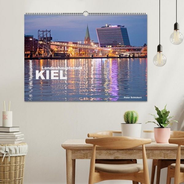 Produktbild: Landeshauptstadt Kiel (Wandkalender 2026 DIN A2 quer), CALVENDO Monatskalender