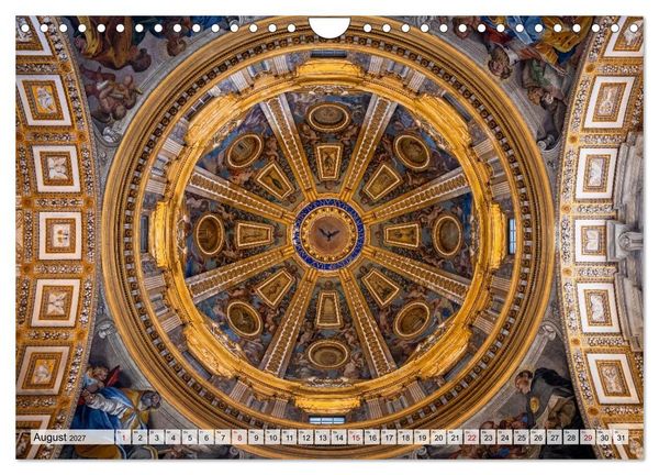 Produktbild: San Pietro - Petersplatz und Petersdom (Wandkalender 2027 DIN A4 quer), CALVENDO Monatskalender