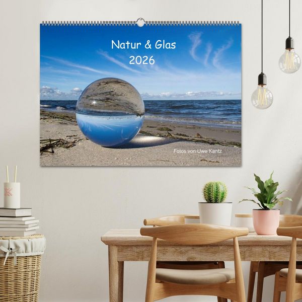 Produktbild: Natur und Glas (Wandkalender 2026 DIN A2 quer), CALVENDO Monatskalender