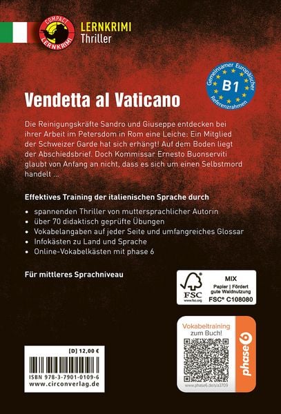 Produktbild: Vendetta al Vaticano