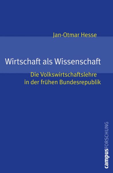 Produktbild: Wirtschaft als Wissenschaft