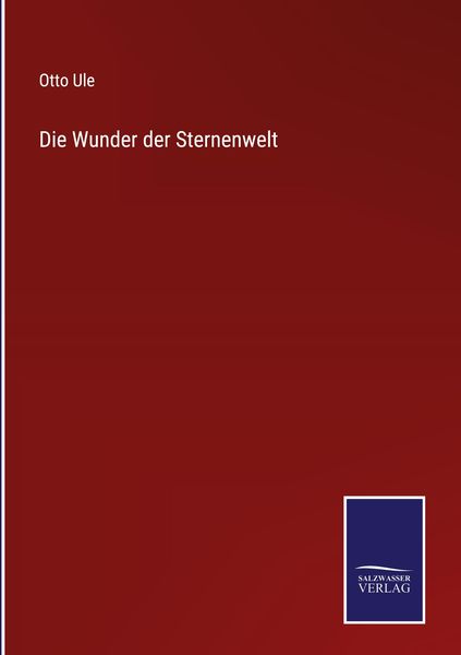 Produktbild: Die Wunder der Sternenwelt
