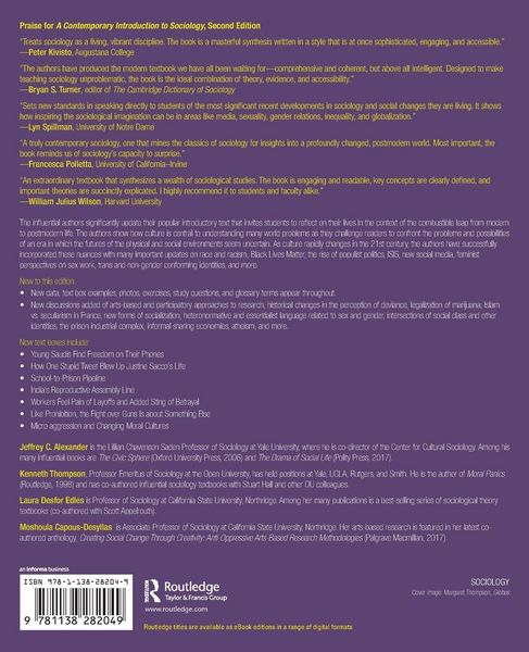 Produktbild: A Contemporary Introduction to Sociology