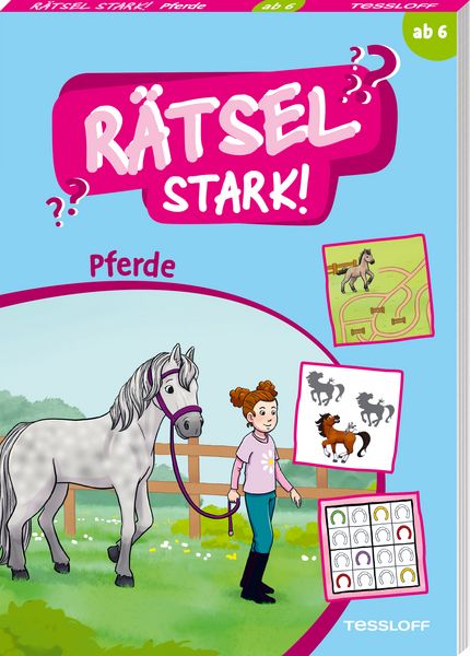 Produktbild: R&auml;tselstark. Pferde