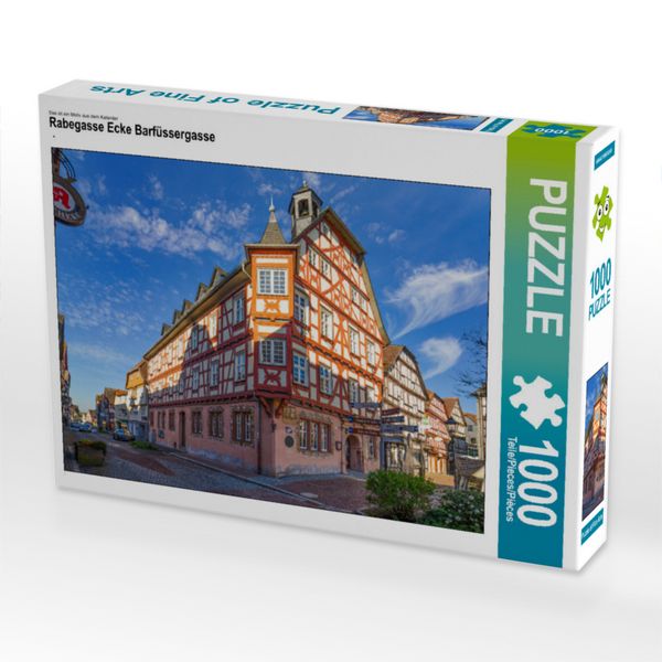 Produktbild: CALVENDO Puzzle Rabegasse Ecke Barf&uuml;ssergasse | 1000 Teile Lege-Gr&ouml;&szlig;e 64x48cm Foto-Puzzle f&uuml;r gl&uuml;ckliche Stunden