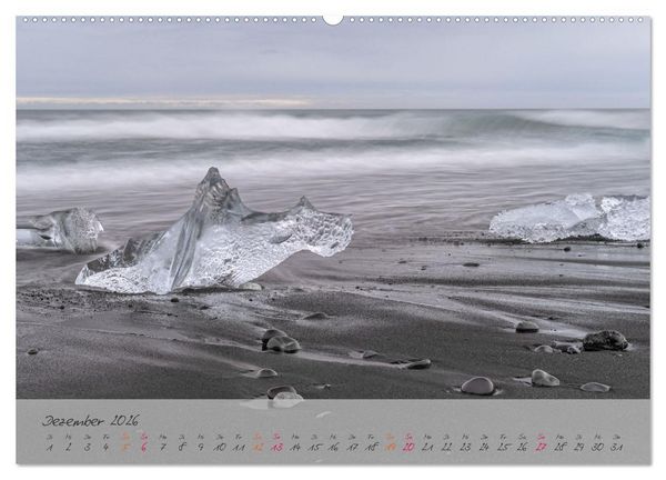 Produktbild: Naturwunder in Island (Wandkalender 2026 DIN A2 quer), CALVENDO Monatskalender
