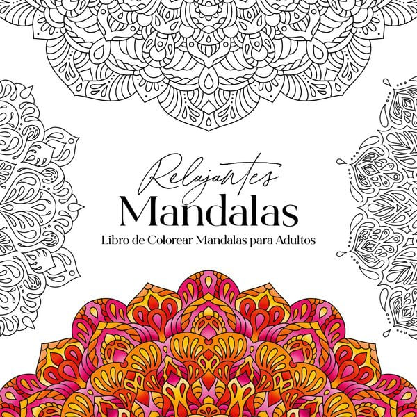 Produktbild: Relajantes Mandalas Libro de Colorear Mandalas para Adultos