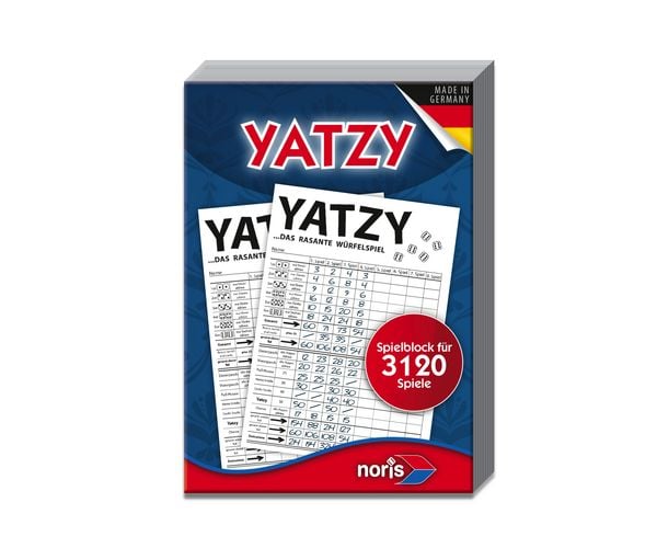 Produktbild: Knubbel / Yatzy Spielblock