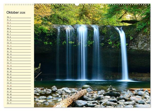 Produktbild: Brasilien. Faszinierend und gro&szlig; wie ein Kontinent (hochwertiger Premium Wandkalender 2026 DIN A2 quer), Kunstdruck in Hochglanz