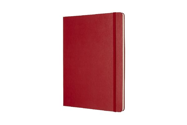Produktbild: Moleskine Notizbuch, Xlarge, Liniert, Fester Einband, Scharlachrot