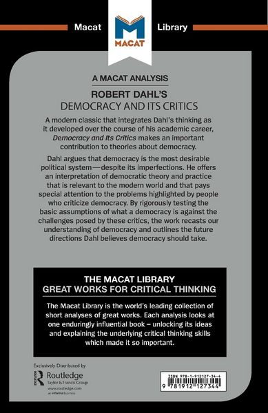 Produktbild: An Analysis of Robert A. Dahl's Democracy and its Critics