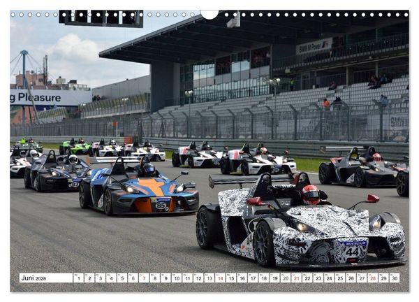 Produktbild: Motorsport am N&uuml;rburgring (Wandkalender 2026 DIN A3 quer), CALVENDO Monatskalender