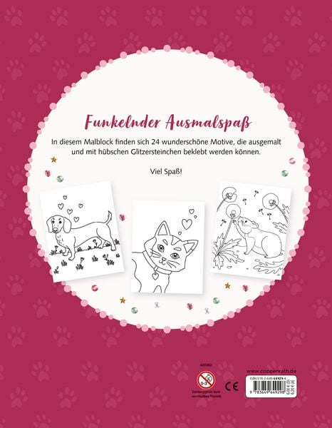 Produktbild: Diamond Malblock (Hund)