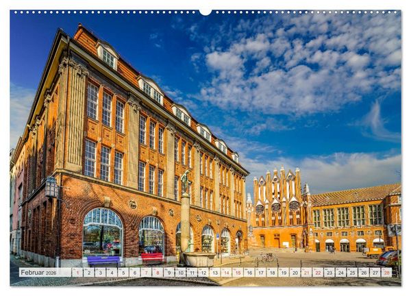 Produktbild: Frankfurt Oder Impressionen (Wandkalender 2026 DIN A2 quer), CALVENDO Monatskalender
