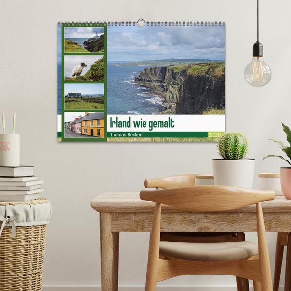 Produktbild: Irland wie gemalt (Wandkalender 2026 DIN A3 quer), CALVENDO Monatskalender