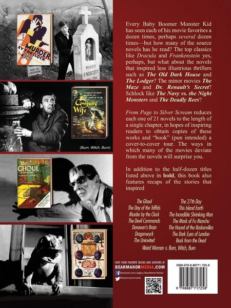 Produktbild: From Page to Silver Scream - 21 Novels That Became Horror and Sci-Fi Movie Favorites