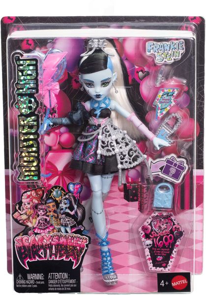 Produktbild: Monster High schaurig sch&ouml;ner Geburtstag Frankie Puppe