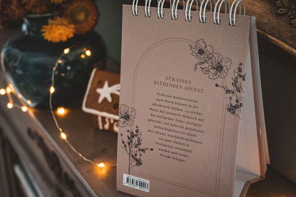 Produktbild: Bl&uuml;hende Worte - Adventskalender