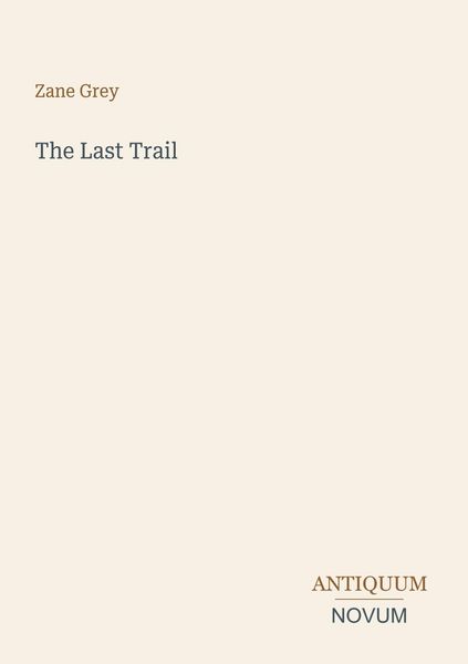 Produktbild: The Last Trail