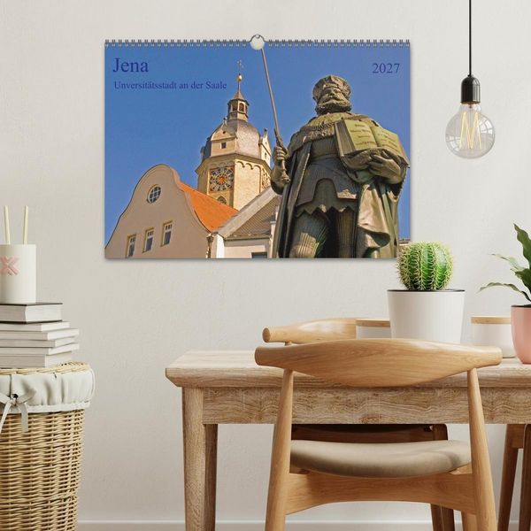 Produktbild: Jena Universit&auml;tstadt an der Saale (Wandkalender 2027 DIN A3 quer), CALVENDO Monatskalender