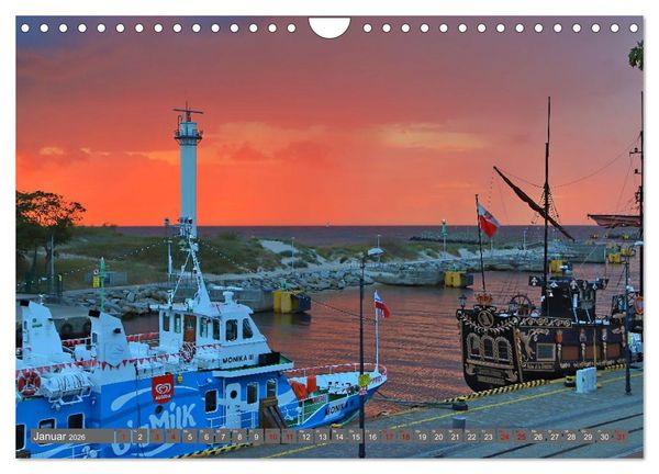 Produktbild: Kurort Kolberg (Wandkalender 2026 DIN A4 quer), CALVENDO Monatskalender