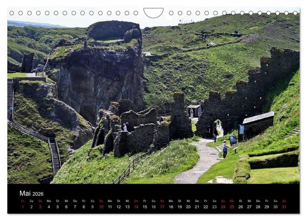 Produktbild: S&uuml;dwestengland (Wandkalender 2026 DIN A4 quer), CALVENDO Monatskalender