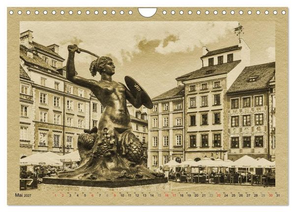 Produktbild: Polen &ndash; Ein Kalender im Zeitungsstil (Wandkalender 2027 DIN A4 quer), CALVENDO Monatskalender