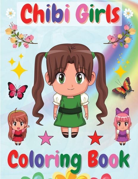 Produktbild: Chibi Girls Coloring Book