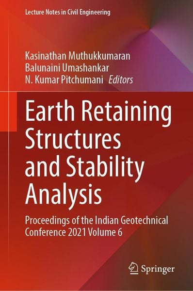 Produktbild: Earth Retaining Structures and Stability Analysis