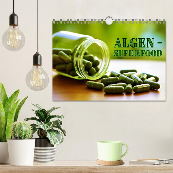 Produktbild: Algen - Superfood (Wandkalender 2026 DIN A4 quer), CALVENDO Monatskalender