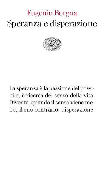 Produktbild: Speranza e disperazione
