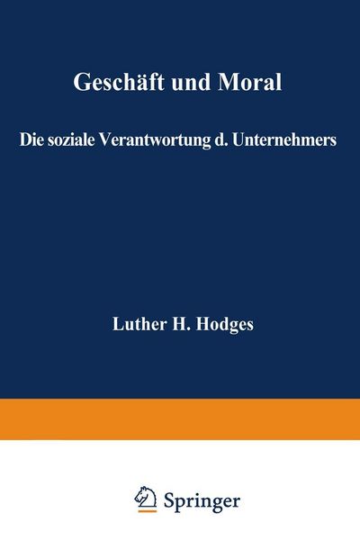 Produktbild: Gesch&auml;ft und Moral