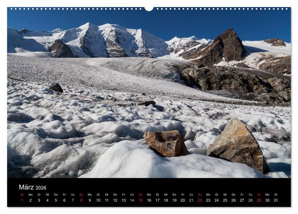 Produktbild: Momente der Sehnsucht: Schweizer Bergwelten (hochwertiger Premium Wandkalender 2026 DIN A2 quer), Kunstdruck in Hochglanz
