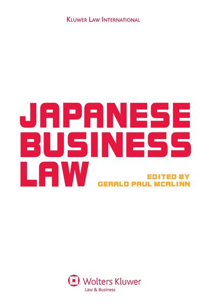 Produktbild: Japanese Business Law