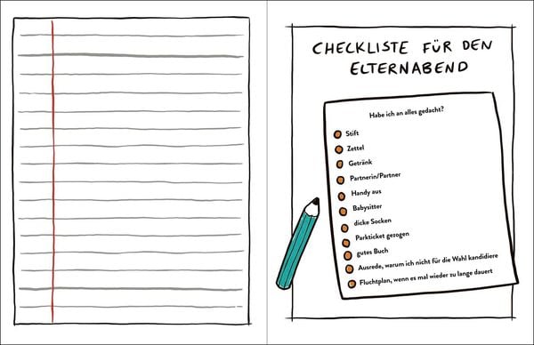 Produktbild: Das Kritzelbuch f&uuml;r den Elternabend