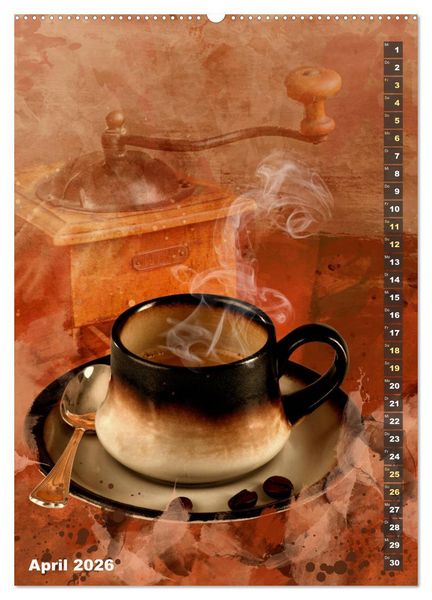 Produktbild: kochKUNST Verliebt in Omas K&uuml;che (Wandkalender 2026 DIN A2 hoch), CALVENDO Monatskalender