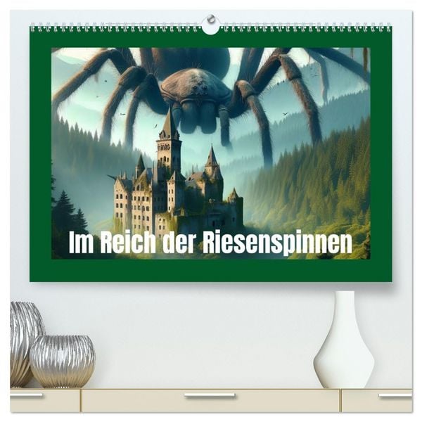 Produktbild: Im Reich der Riesenspinnen (hochwertiger Premium Wandkalender 2026 DIN A2 quer), Kunstdruck in Hochglanz