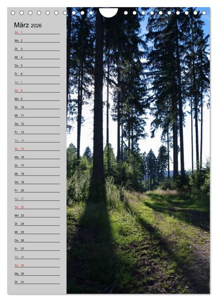 Produktbild: Traumhaftes Siegerland 2026 (Wandkalender 2026 DIN A4 hoch), CALVENDO Monatskalender