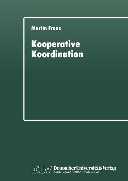Produktbild: Kooperative Koordination
