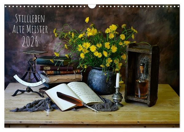 Produktbild: Stillleben Alte Meister (Wandkalender 2026 DIN A3 quer), CALVENDO Monatskalender