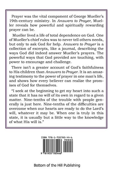 Produktbild: Answers to Prayer