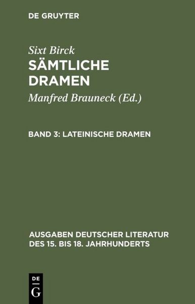 Produktbild: Lateinische Dramen